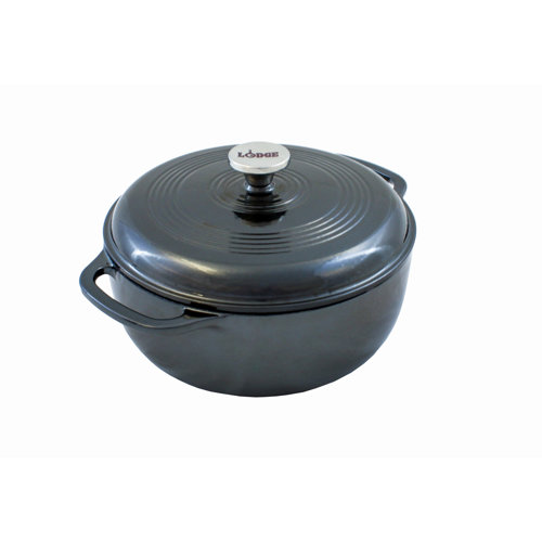 Lodge Enameled Cast Iron Dutch Oven & Reviews Wayfair Canada
